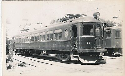 1930-40's London & Port Stanley Railway Canada Trolley Photo  #14 & E 1