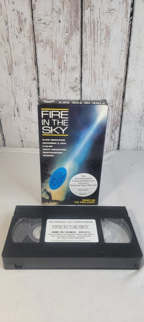 FIRE IN THE Sky (VHS, 1993) -RARE DEMO/SCREENER/PROMO $45.00 - PicClick