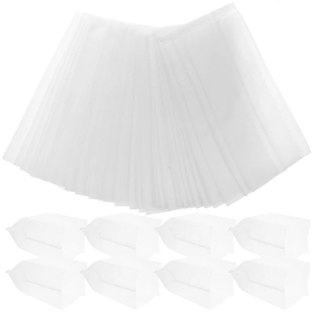 100 Pcs Planting Pouch Flower Bed Non-woven Fabric Fabric Planters Grow Bags