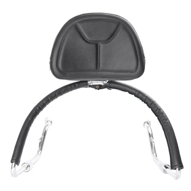 Detachable Sissy Bar Driver Backrest Cushion Pad For Honda Goldwing GL1800 01-17
