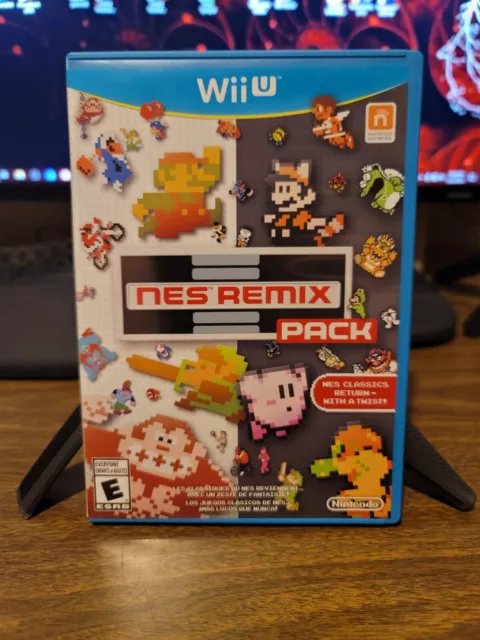 NES Remix Pack (Nintendo Wii U, 2014) CIB, Tested. Great Condition!