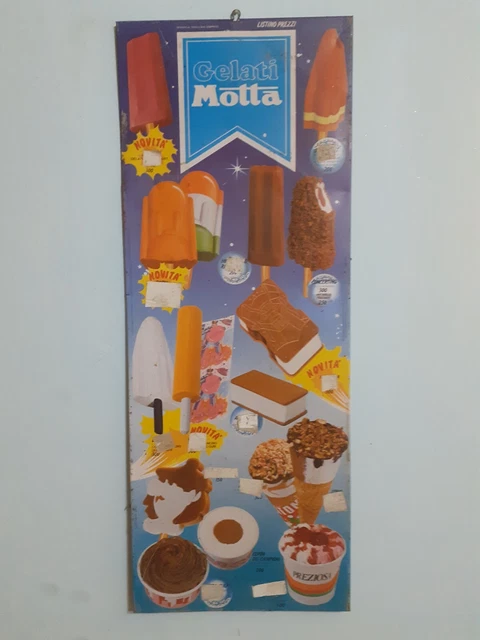 Decals Décalcomanie Glace Gelati Motta 1/87 – Pour Diorama Gourmand Ou Véhicule Publicitaire !