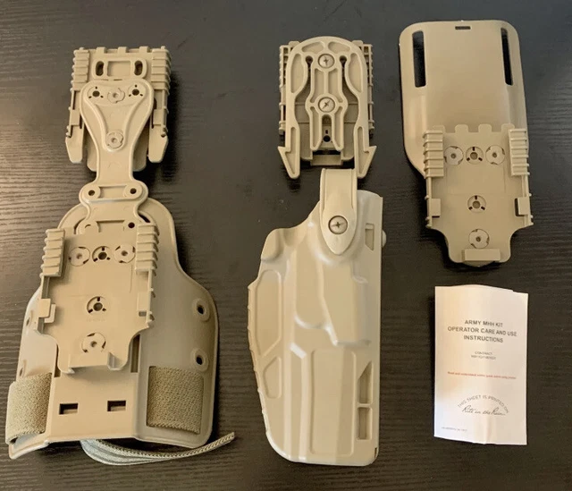 SAFARILAND HOLSTER COMPLETE Kit SIG P320 M17 M18 Tan / Tan Color Right