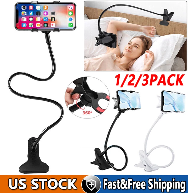 FLEXIBLE LAZY BRACKET Mobile Phone Stand Holder Car Bed Desk For iPhone
