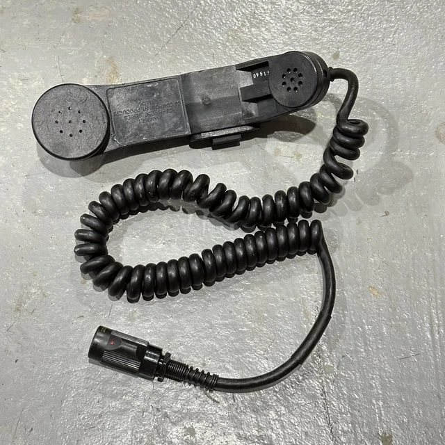 Complete H-250 US Military NATO Radio Handset U-229 Connector CJ Components