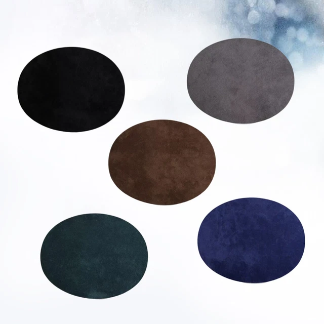 25 Pcs Pants Patches Holes Suede Cowhide Elbow Fabric Badge