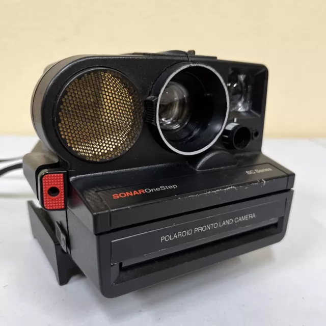 Polaroid Pronto Land Camera, Sonar One Step, BC Series TESTED&WORKING