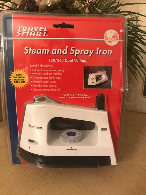 Travel Smart Steam And Spray Iron 120/240 Dual Voltage