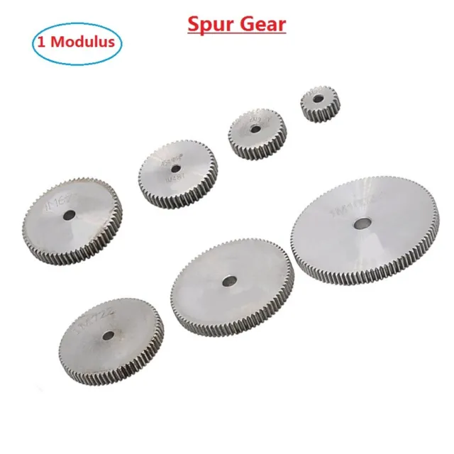 1 Mod 12T-150T 45# Steel Spur Gear Thickness 10mm Motor Pinion Transmission Gear