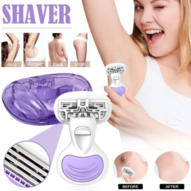 Manual Shaving Whole Body Razor Women Epilator Underarm Razor Leg Hair Trimmer