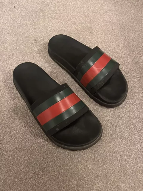 Mens designer hotsell sliders sale uk