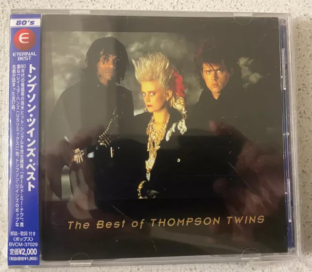 Thompson Twins – The Best Of Thompson Twins (CD) JAPAN OBI BVCM-37029 !!!!