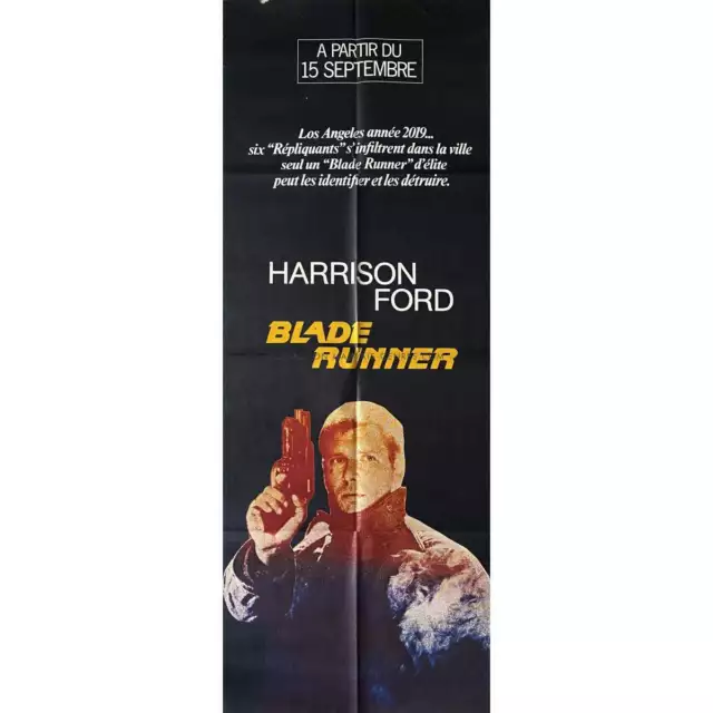 BLADE RUNNER Affiche de film  - 60x160 cm. - 1982 - Harrison Ford, Ridley Scott