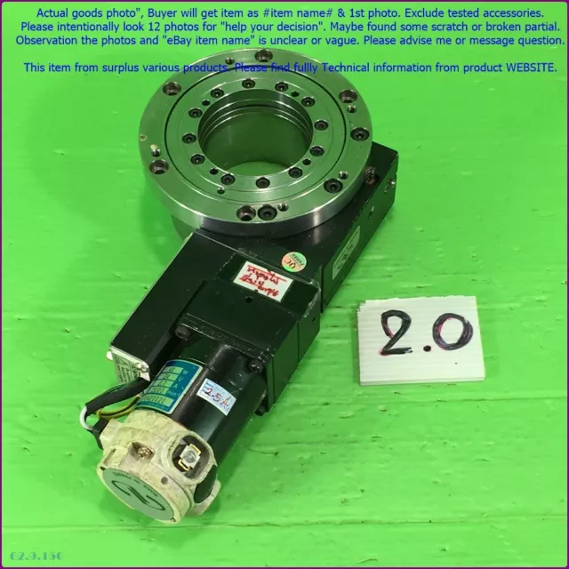 Newport Z488A,DC Motor Rotary stage as photo,sn:2107, DHLtoUS.