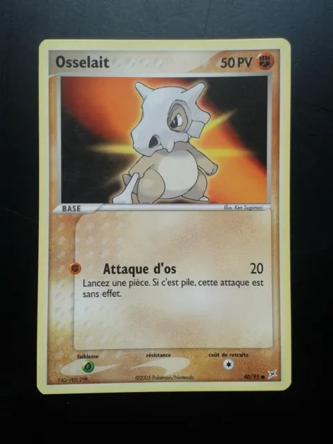 Carte pokemon Osselait 40/95 T.Magma T.Aqua