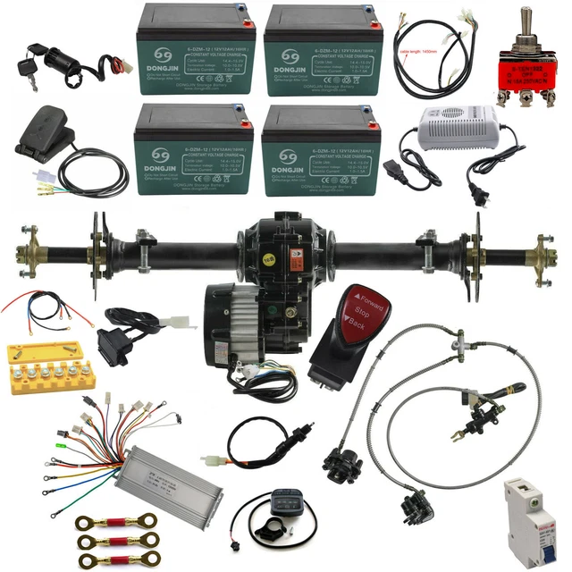 48v 1000w electric go kart