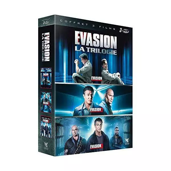 DVD Neuf - Coffret évasion 1 à 3