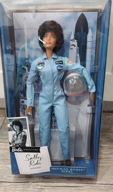Barbie Sally Ride Inspiring Women Doll Astronaut Space NASA