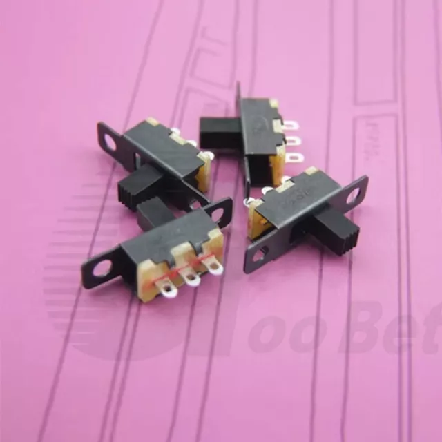 Mini Miniature Model Slide Switch On-OFF 2 Position SPDT 3 Pin Micro Toggle PCB