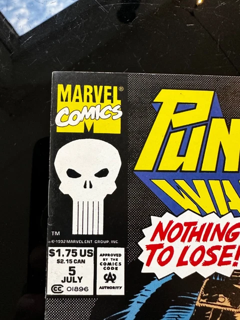 PUNISHER WAR ZONE 5 HIGH GRADE NM 1992 MARVEL 1st SERIES V1 VOL VOLUME 1 2