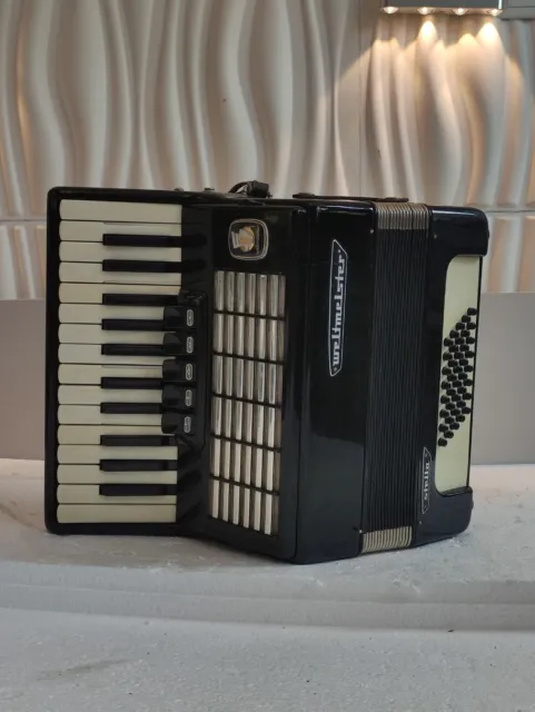 Piano accordion akkordeon  WELTMEISTER  STELLA 40 bass