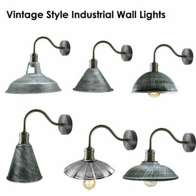 Vintage Industriale Rétro Rustico Sconce Lampada Moderno Montaggio Set Muro Luce