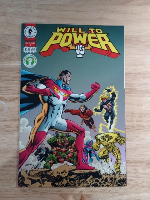 Will to Power #8 August 1994 Dark Horse VF/NM Free Shipping