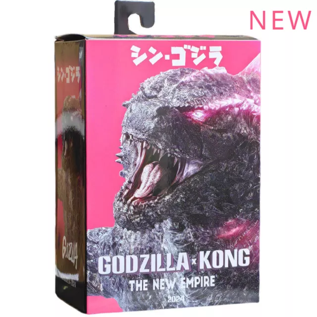 2024 GODZILLA X Kong New Empire Neca 7" Godzilla Figure Toy Box Set