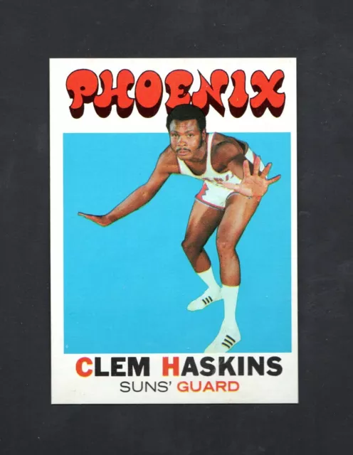 1971 Topps Clem Haskins #96 ~~ High Grade NM/MT ~   Set Break!  Phoenix Suns