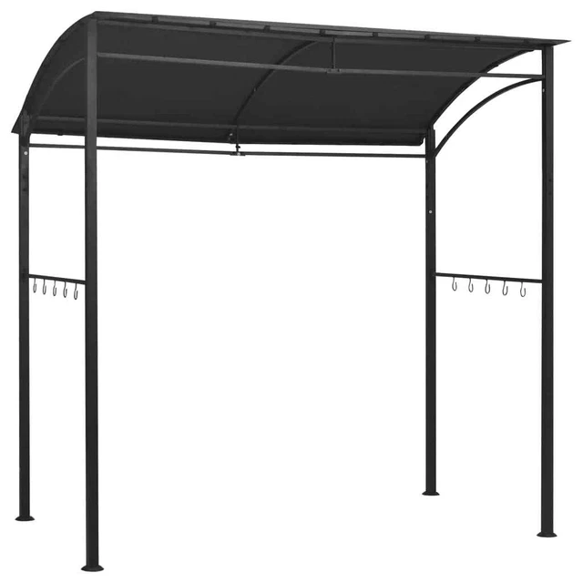 Grillpavillon BBQ Pavillon Grill Grillüberdachung Gartenpavillon 215x150x220 cm