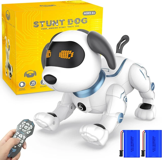 GILOBABY Robot Giocattolo Bambini, Robot Telecomandato con Occhi a LED