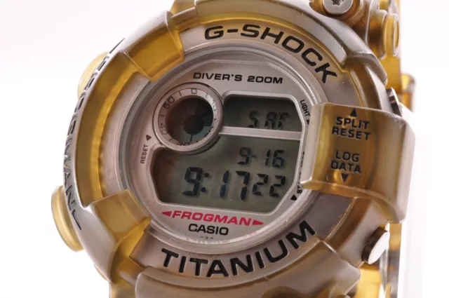 G shock dw 8200 frogman titanium on sale