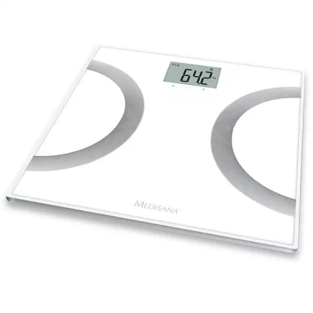 Medisana Pèse-personne impédancemètre BS 445 180 kg blanc