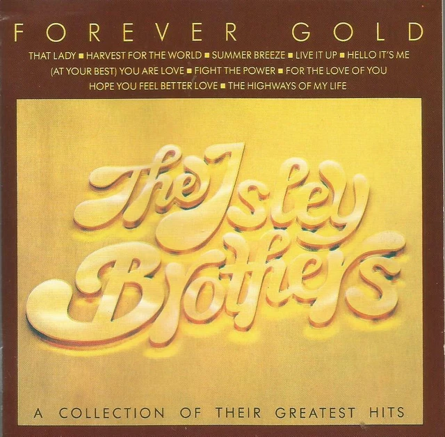 THE ISLEY BROTHERS Forever Gold, Epic CD album £6.00 PicClick UK