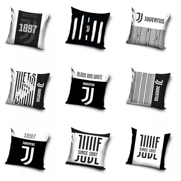 Juventus Turin FC Kissen Dekokissen Zierkissen 40x40 cm