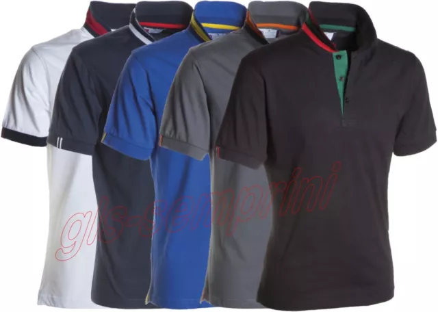 Polo Manica Corta Payper Memphis Maglia In Cotone Uomo
