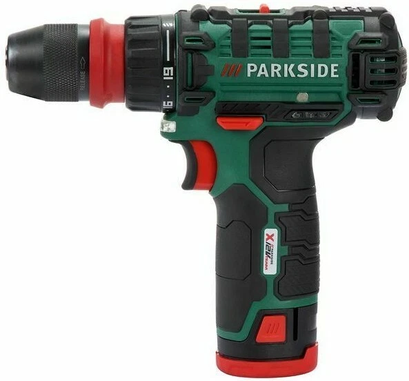 PARKSIDE® CORDLESS DRILL PBSA 12 D3 Cordless Screwdriver with Battery