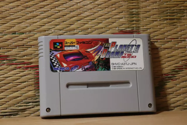 Planet Champ TG 3000 Nintendo Super Famicom SFC Very Good+ Condition!