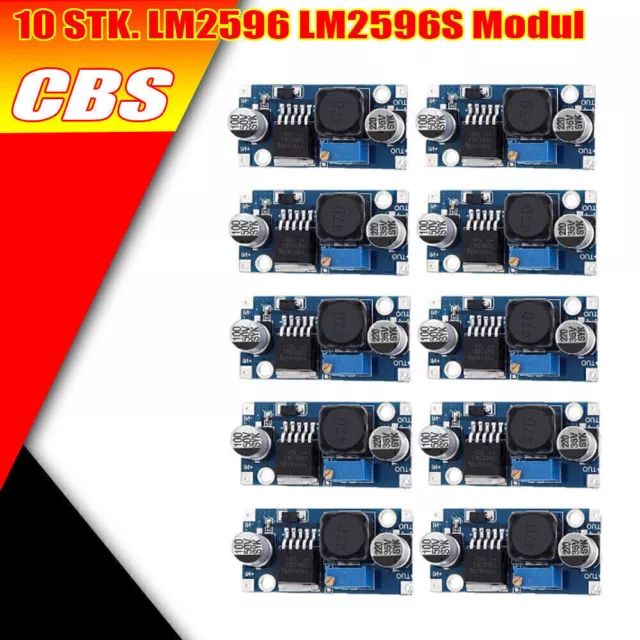 10 pz LM2596 DC-DC convertitore di tensione step down regolatore modulo Arduino LM2596S