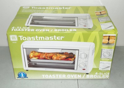 New!! Sealed!! Vtg TOASTMASTER "Toaster Oven/ Broiler" MODEL #TOV320 +PAN & RACK