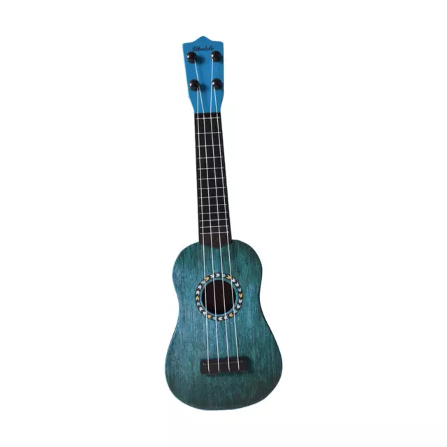 Ukulélé Soprano 4 Cordes Cordes Réglables Guitare Hawaïenne pour Enfants