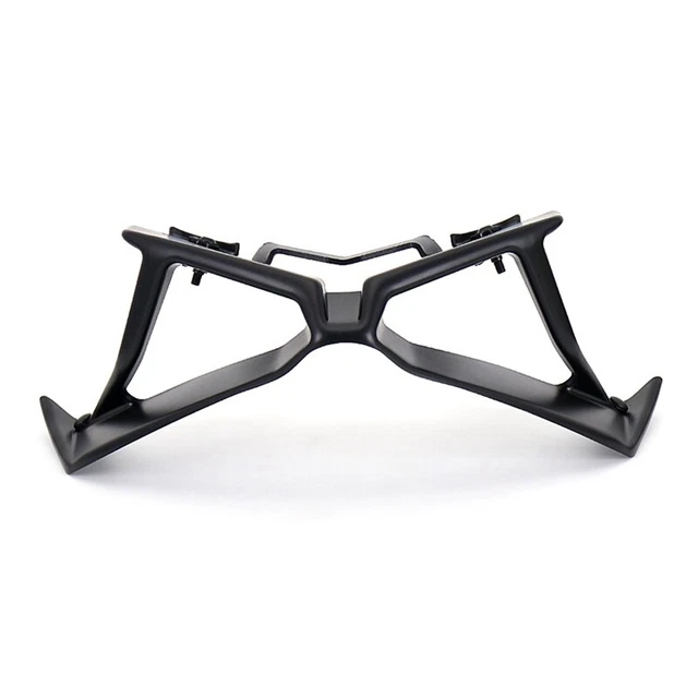 Aileron Avant Aérodynamique Downforce Naked ABS Carbone Look – Compatible MT-07 SP 2021-2023 – Carénage Avant Moto Noir Mat