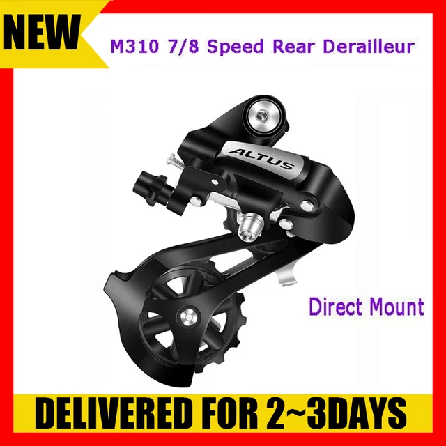 thumbnail image 2 of Shimano Altus FD-M310 Front Derailleur – 7/8 Speed, Dual Pull, 31.8/34.9mm – MTB 2 of 5