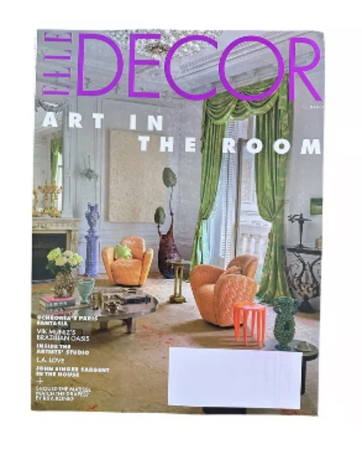 ELLE DECOR MAGAZINE March 2025 Art In The Room New 8 70 PicClick UK Elle Decor Magazine March 2025 Art In The Room New.webp