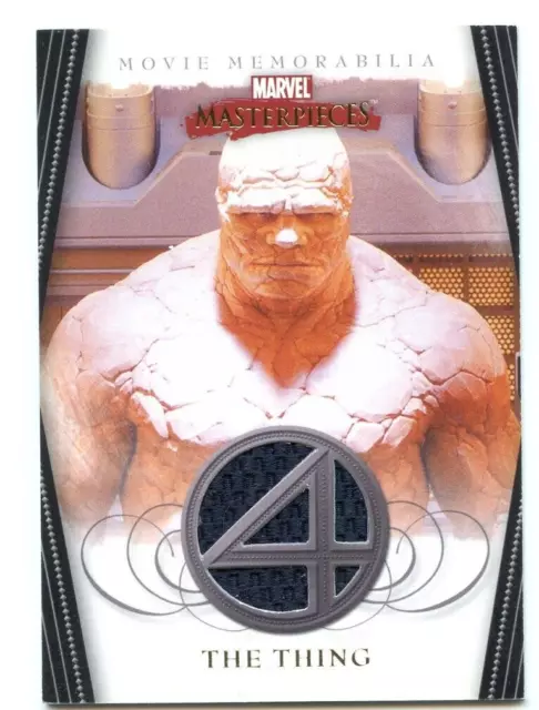 2008 Marvel Masterpieces Fantastic Four  Movie Memorabilia FF4 - The Thing