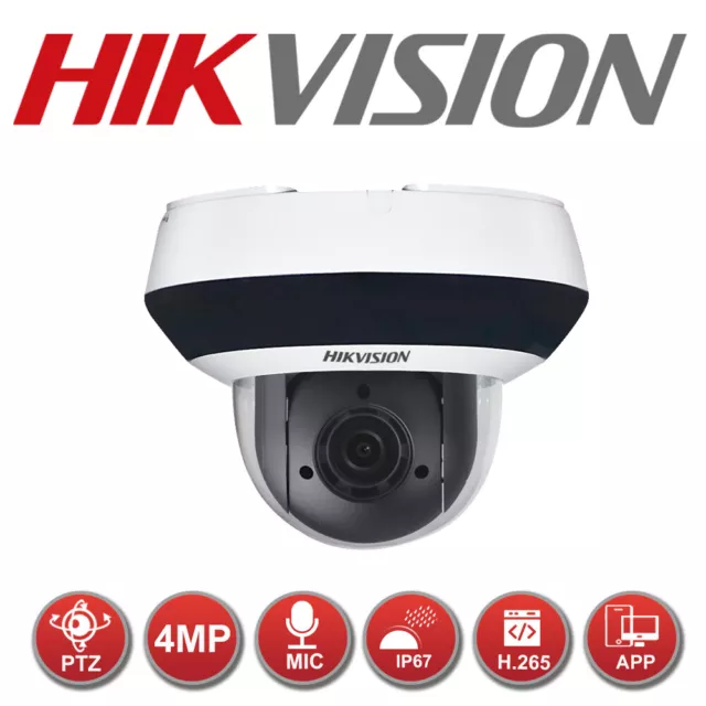 AU Hikvision PTZ camera 4x ZOOM 4MP Full HD ip security camera DS-2DE2A404IW-DE3