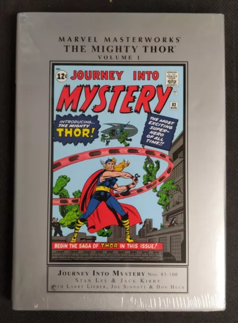 The Mighty Thor Volume 1 Marvel Masterworks Hardcover Brand New Sealed