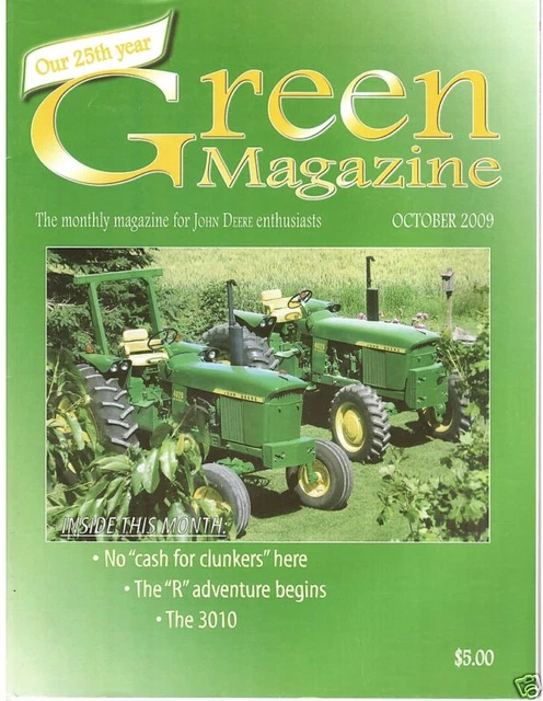 John Deere Model 3010 tractor - McGahuey Implement of Leon Iowa