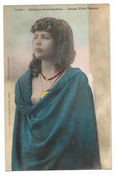 CPA Fortier 1062 Afrique Occidentale- Jeune Fille Maure SENEGAL