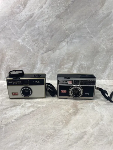 Vintage Kodak Instamatic Camera 174 300 Untested